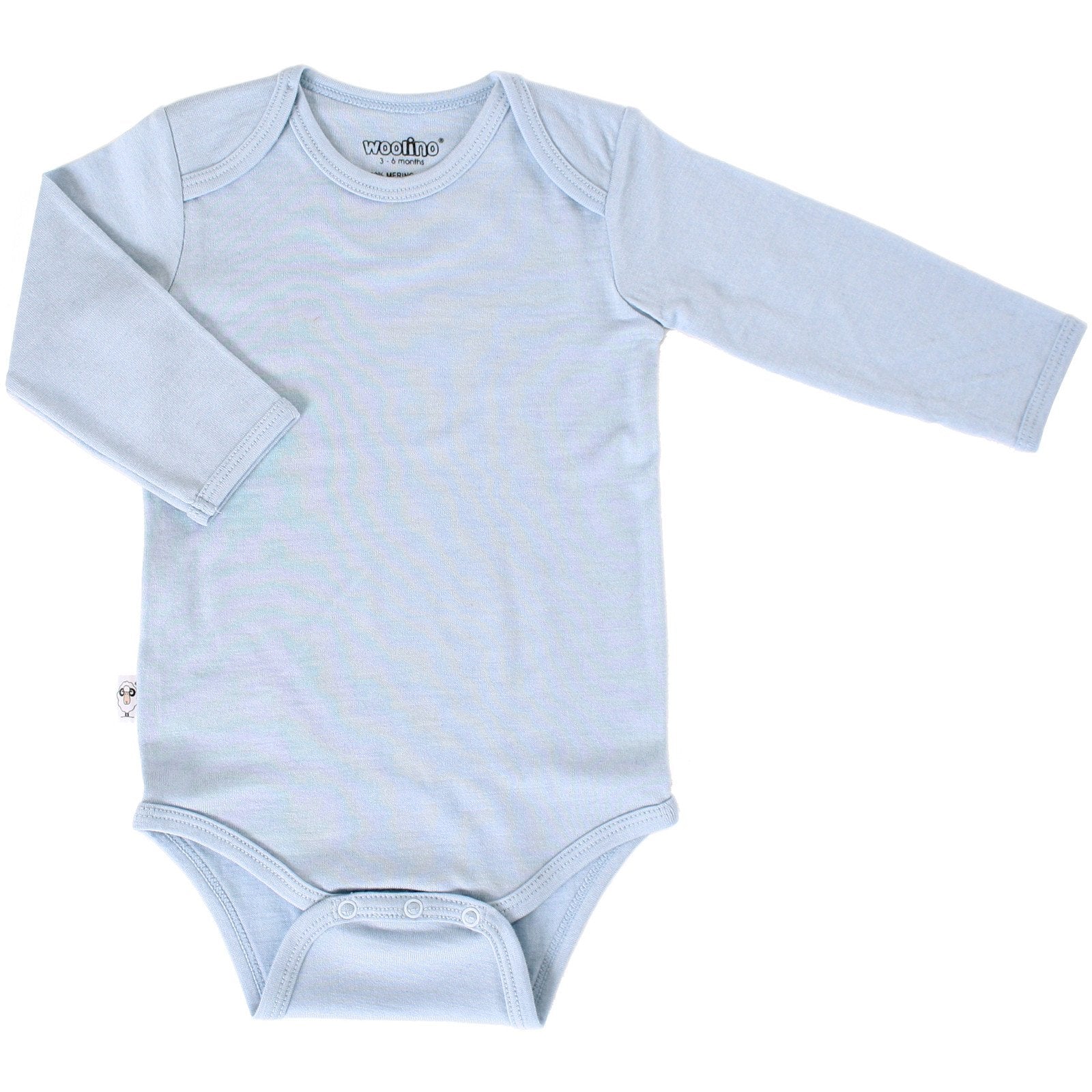 Organic Merino Wool Baby Bodysuit - Soft Long Sleeve Onesie for Newborns & Infants - Breathable & Hypoallergenic - Perfect for Winter & Cold Weather Outfits