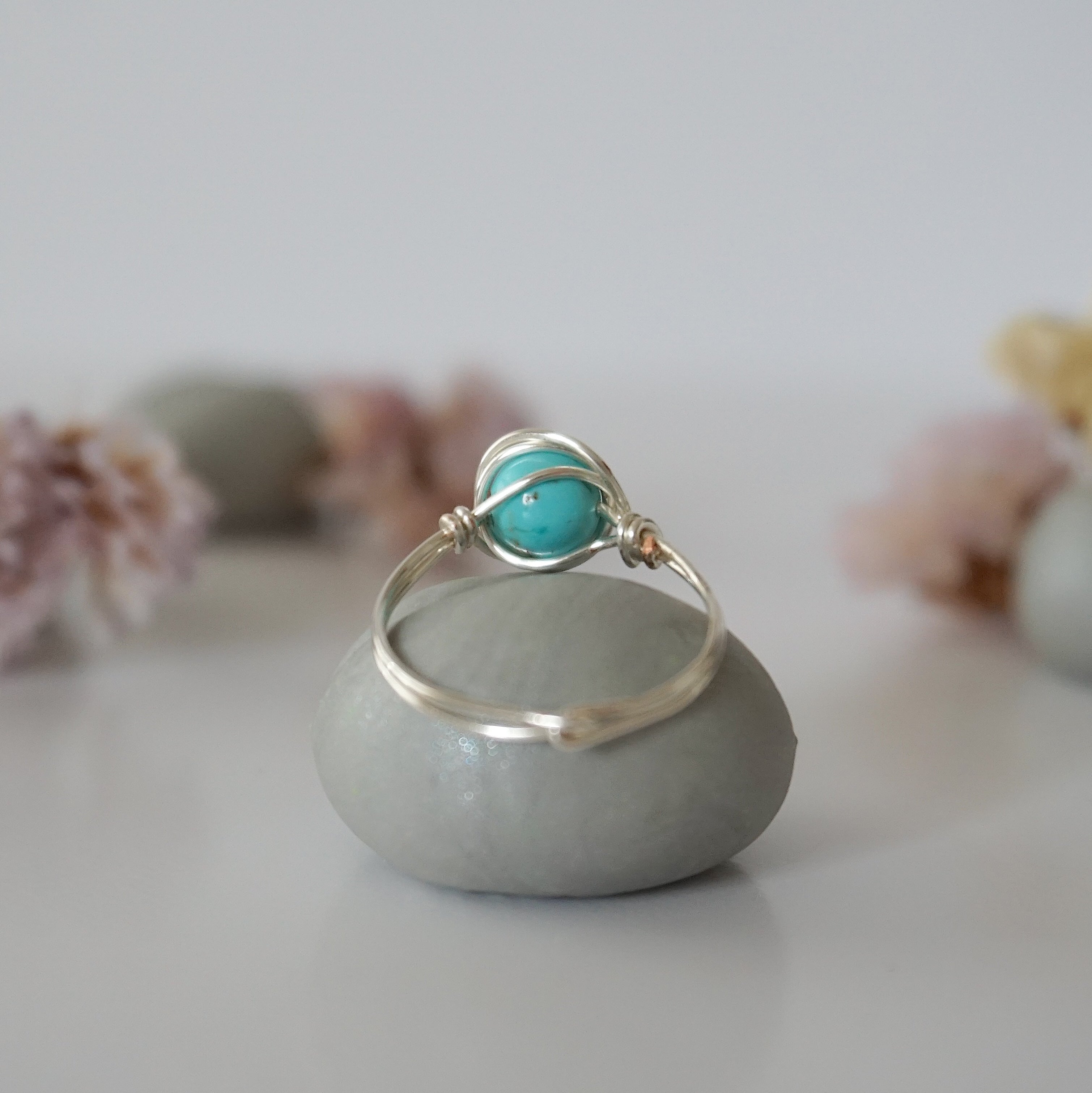 Turquoise Birthstone Ring - Elegant & Minimalist Jewelry for Women | Perfect Gift for Birthdays, Anniversaries & Special Occasions