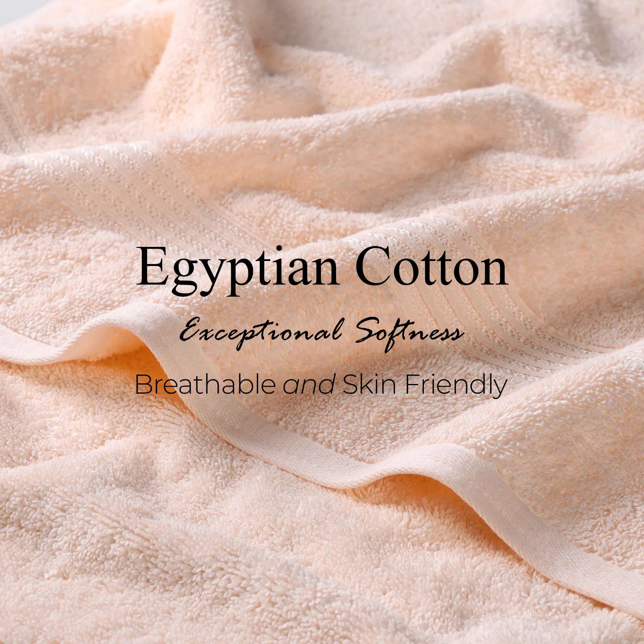 Premium Heritage Egyptian Cotton Bath Towel Set of 2 - Ultra Soft, Highly Absorbent & Quick Dry - Luxury Spa & Bathroom Essentials for Home & Hotel Use