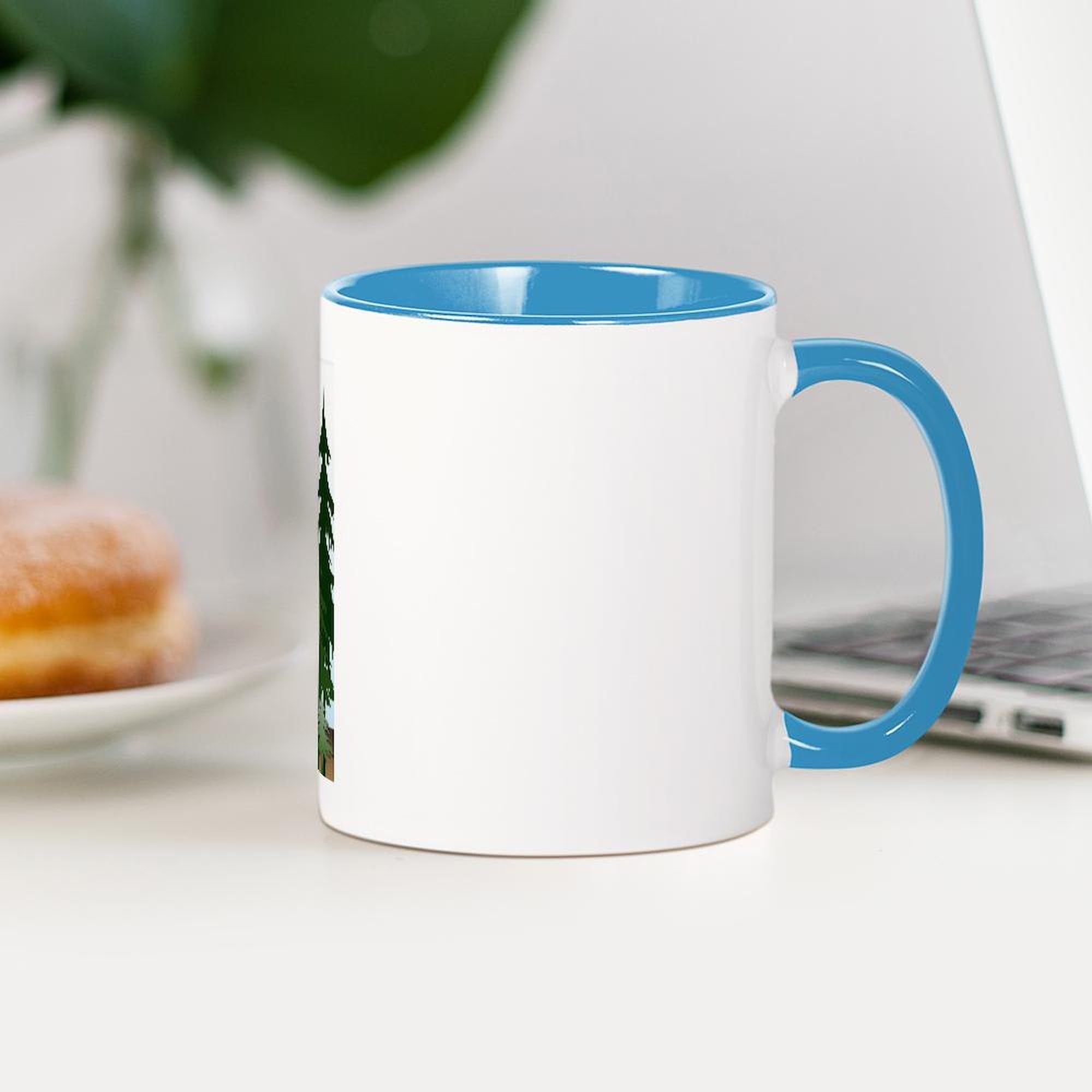 Take A Hike Ceramic Coffee Mug 11 oz (325 ml) - Perfect for Hiking, Camping & Outdoor Adventures - Funny & Durable Travel Mug for Coffee Lovers