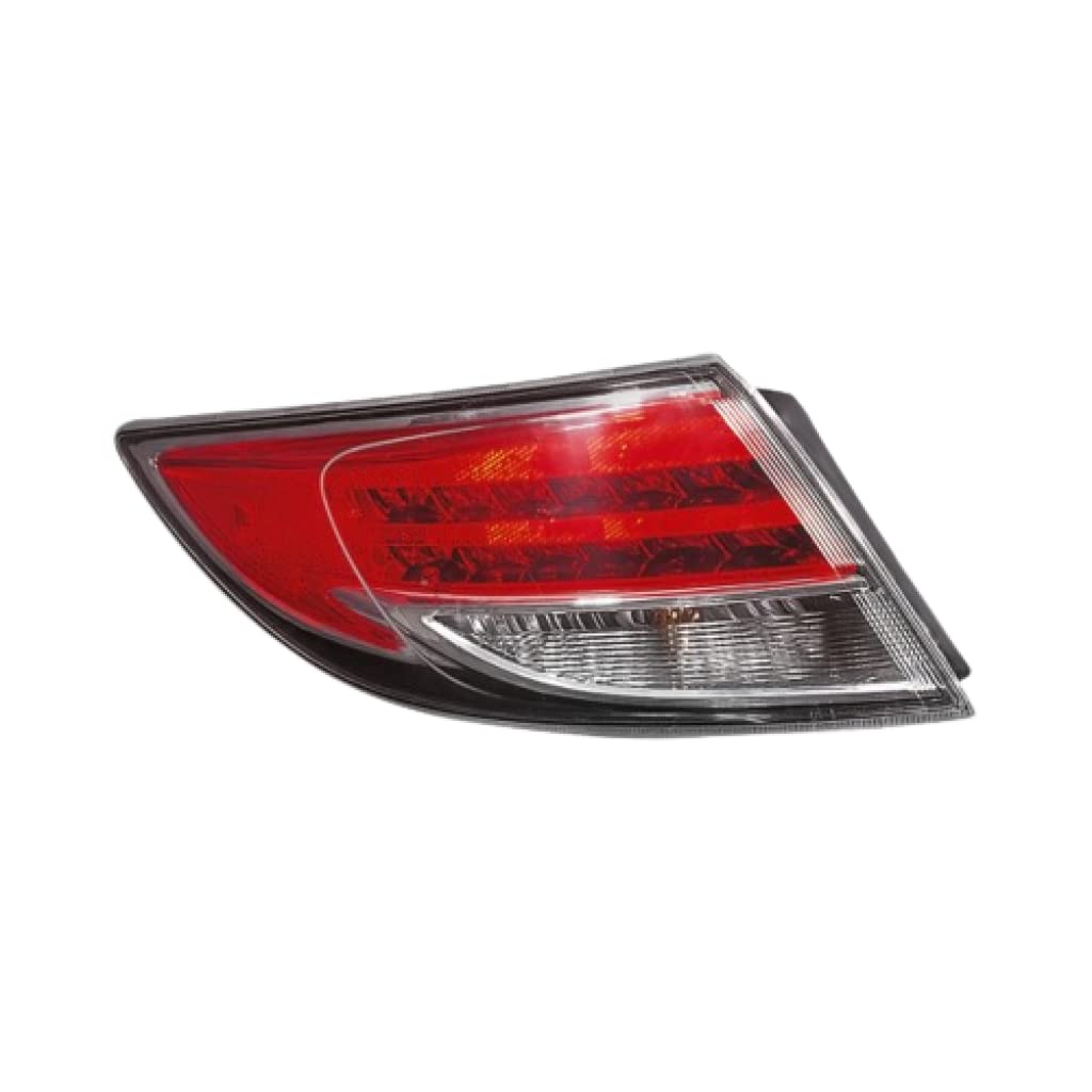 2009-2013 Mazda 6 LED Tail Light Assembly - Driver Side Outer (CAPA Certified, GS3M-51-160G, MA2818113) | Perfect Replacement for Enhanced Visibility & Safety at Night Driving