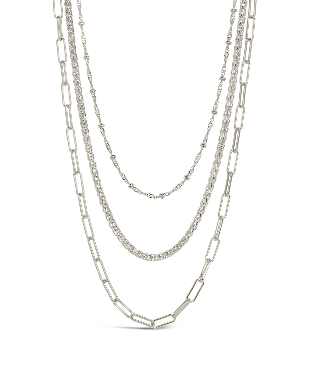 Parisa Layered Chain Necklace for Women - Trendy Gold & Silver Layered Necklaces for Everyday Wear - Perfect for Casual Outfits, Office, and Date Nights