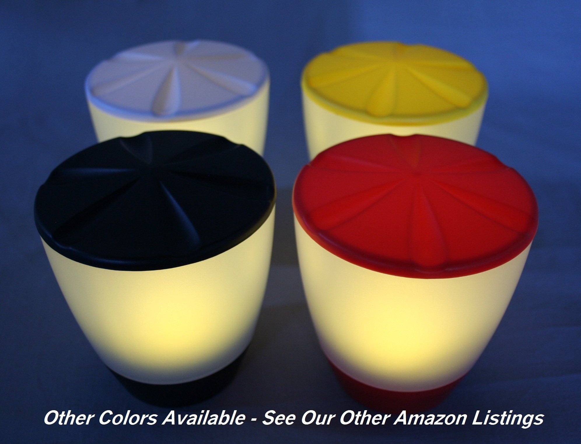 Britta Solar Patio Table Lamp with LED Candle Light - Waterproof Outdoor Decorative Lighting for Garden, Deck, Porch, Backyard & Poolside