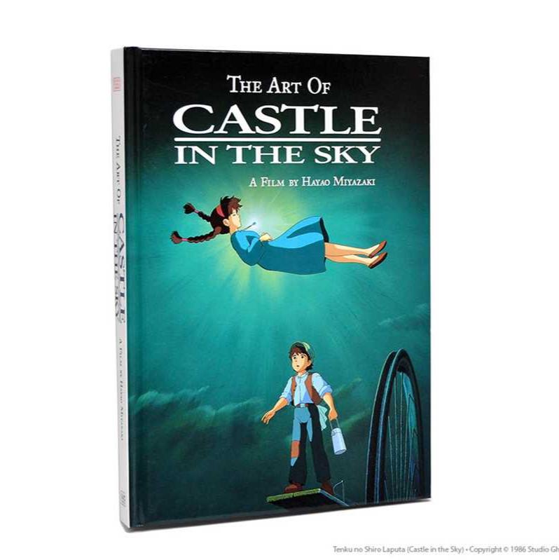 Castle in the Sky Art Book by Hayao Miyazaki - Official Studio Ghibli Collectible for Anime Fans & Home Decor