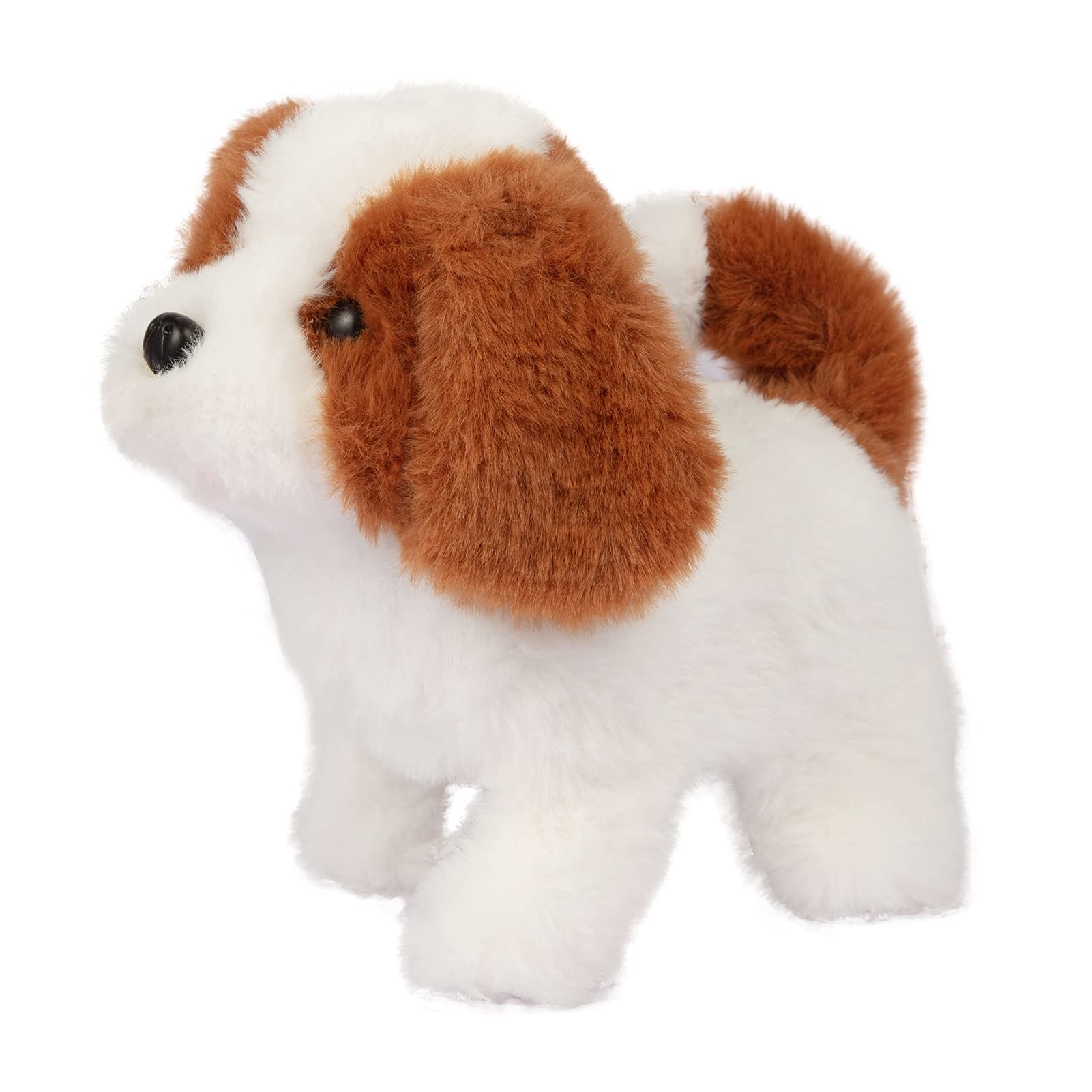 EGFheal Plush Electronic Walking Dog Toy - Interactive Puppy with Walking, Barking & Wagging Tail - Realistic Beagle Stuffed Animal for Kids - Perfect Gift for Birthdays & Playtime