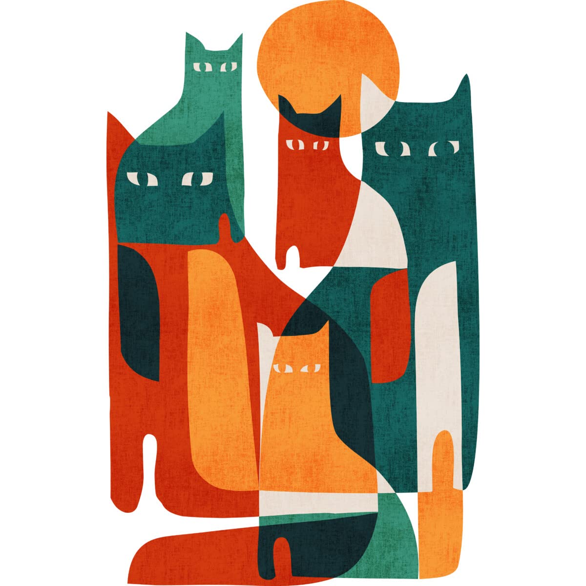 Men's Cat Graphic Tank Top - Cool & Comfortable for Summer Outings