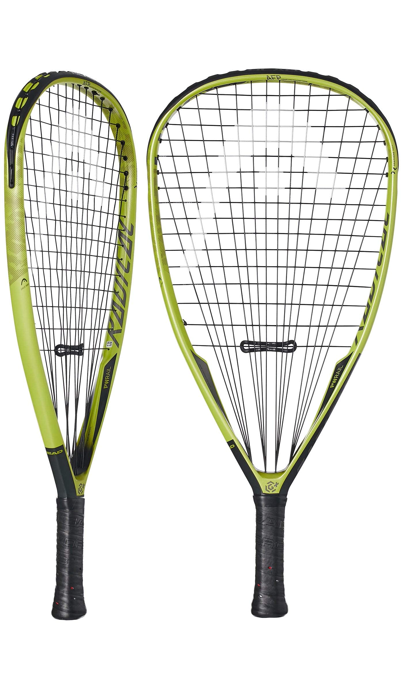 HEAD Graphene 360+ Radical 180 Racquetball Racquet - Professional Tennis Racket for Competitive Play & Training - Perfect for Court Matches, Club Games & Practice Sessions