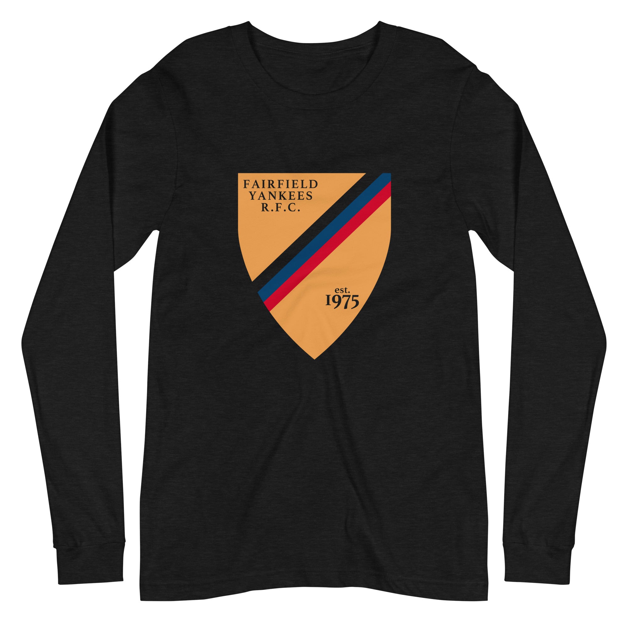 Fairfield Yankees RFC Long Sleeve Social T-Shirt - Comfortable Cotton Tee for Casual Wear, Sports Events & Fan Gatherings