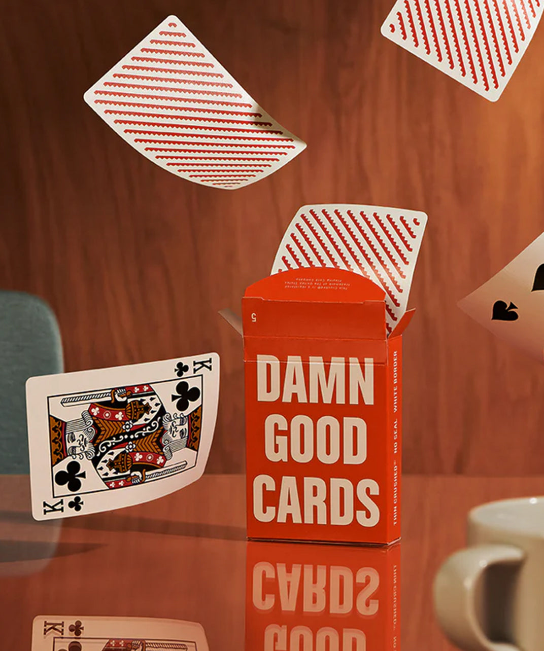 Premium Playing Cards No.5 - High-Quality Poker & Game Night Essentials for Parties, Travel & Family Fun