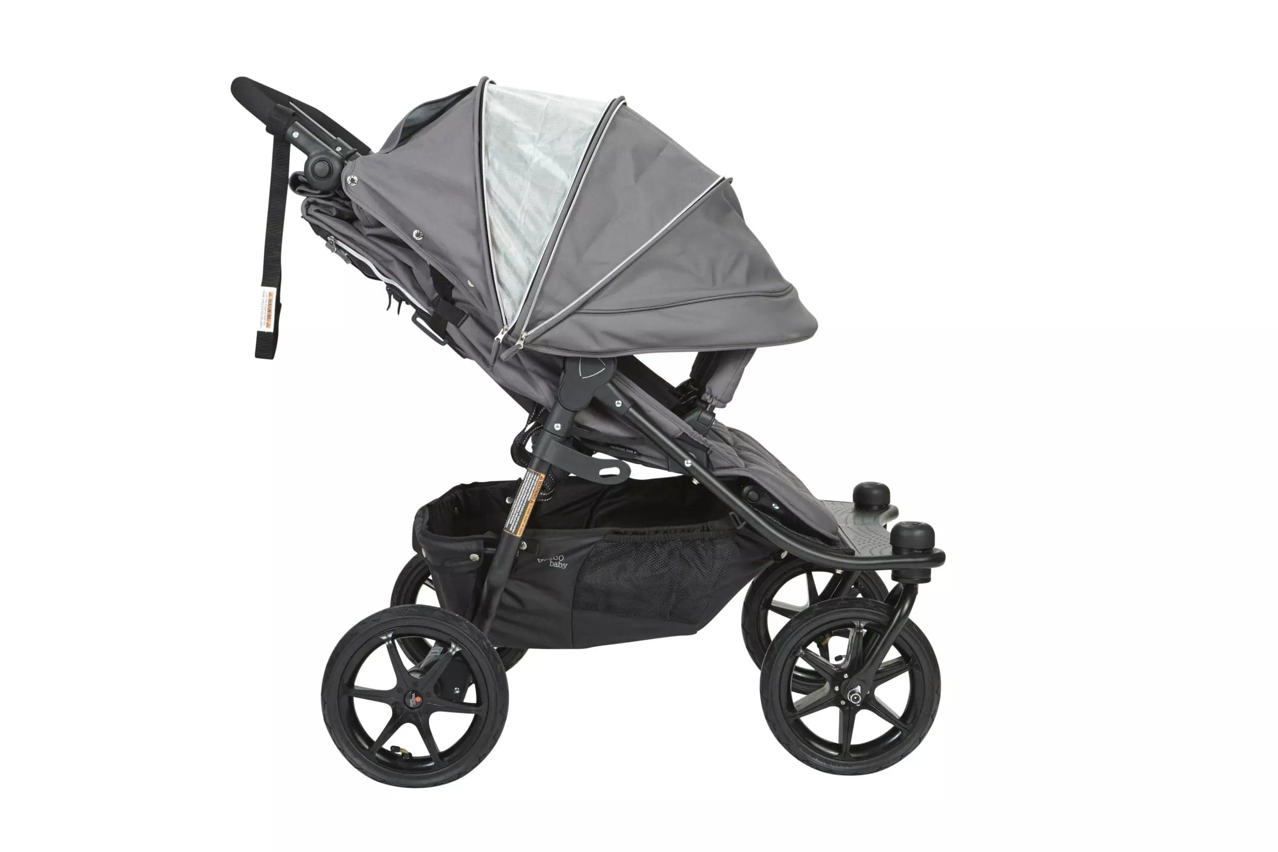 Valco Baby Duo X Double Stroller - Lightweight & Compact Side by Side Stroller for Twins - Perfect for Travel, Shopping & Outdoor Adventures