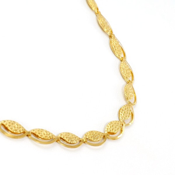 24K Yellow Gold Necklace for Women - Elegant & Durable 18K Gold Plated Chain Jewelry - Perfect for Gifts, Weddings & Special Occasions