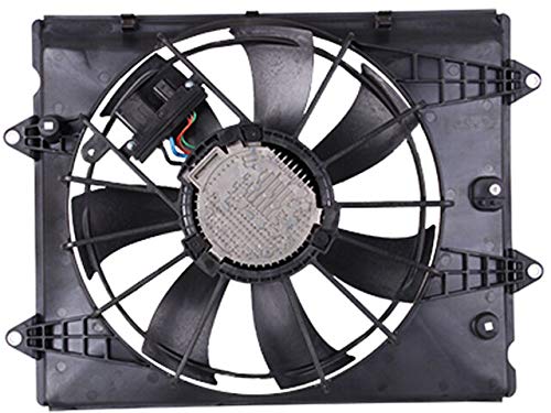 High-Performance Radiator Fan Assembly for 2016-2019 Honda Civic 2.0L - Single Large Fan Design | Perfect for Engine Cooling & Overheating Prevention in Hot Weather & Heavy Traffic