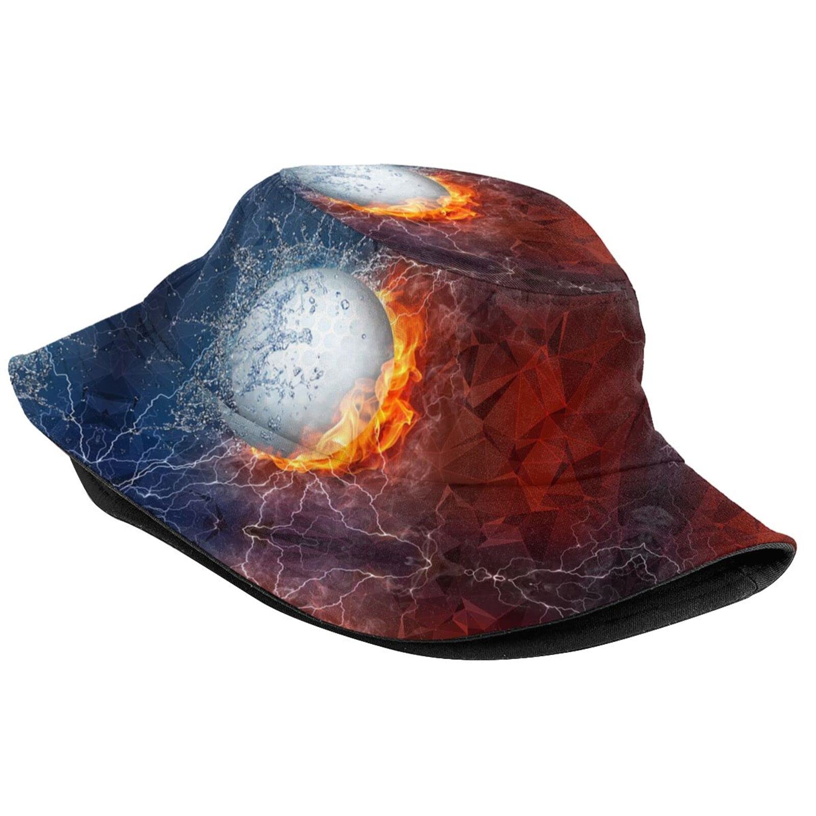 Stylish Golf Bucket Hat for Men & Women - Funny Pattern Sun Hat for Golf, Beach & Outdoor Activities - Summer UV Protection Boonie Cap