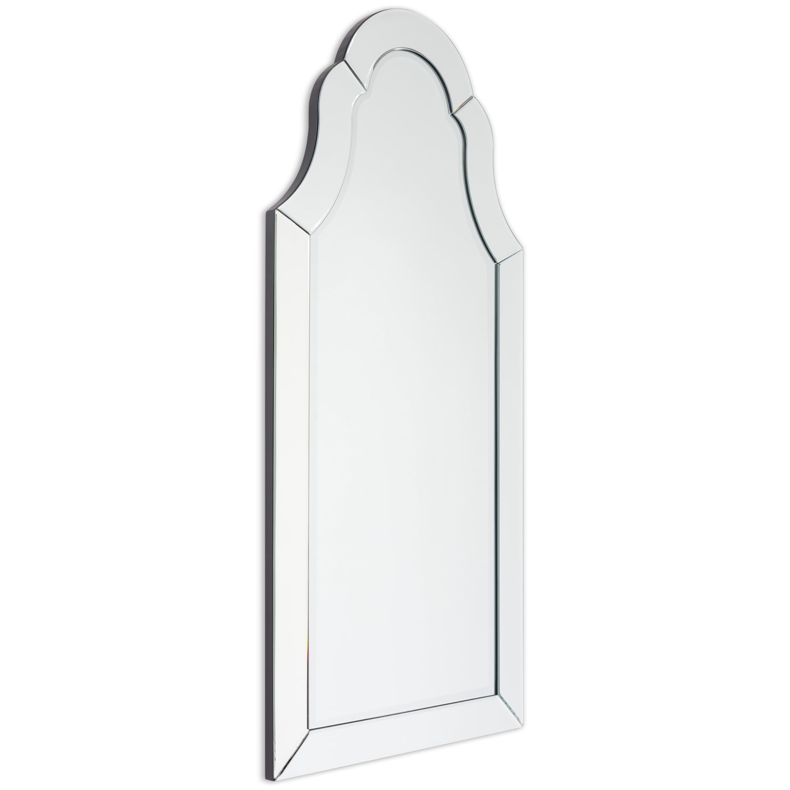 Empire Art Direct Elegant Arch Beveled Wall Mirror - 1