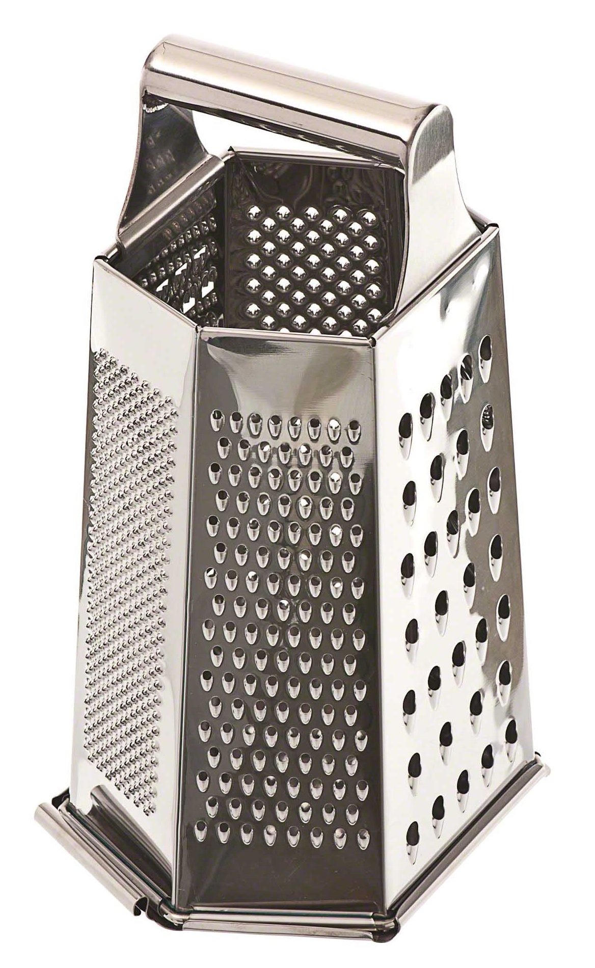 Premium Cuisipro Box-Type Grater - Stainless Steel Kitchen Tool for Cheese, Vegetables & Fruits - Perfect for Cooking, Baking & Meal Prep