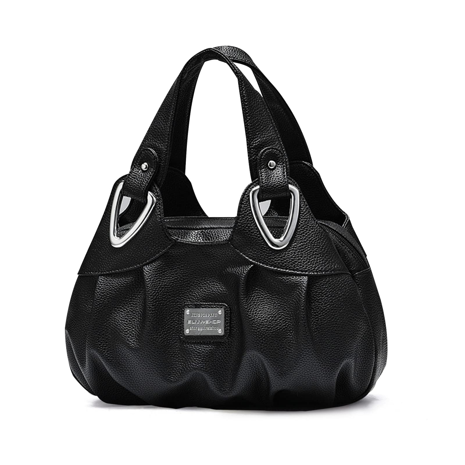 Nicole & Doris Women's Fashion Handbags - Elegant Top Handle Floral Shoulder Bags in PU Leather | Perfect for Work, Travel & Special Occasions