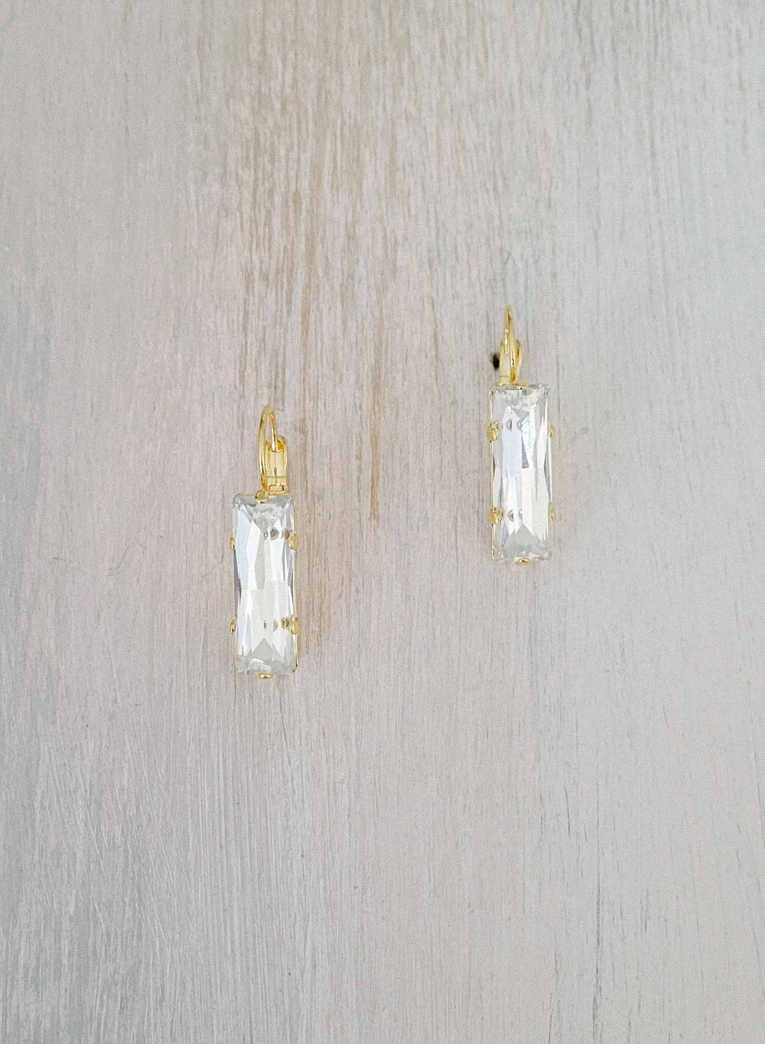 Princess Crystal Bridal Earrings - Style #2386 | Elegant Wedding Jewelry for Brides, Bridesmaids & Formal Occasions