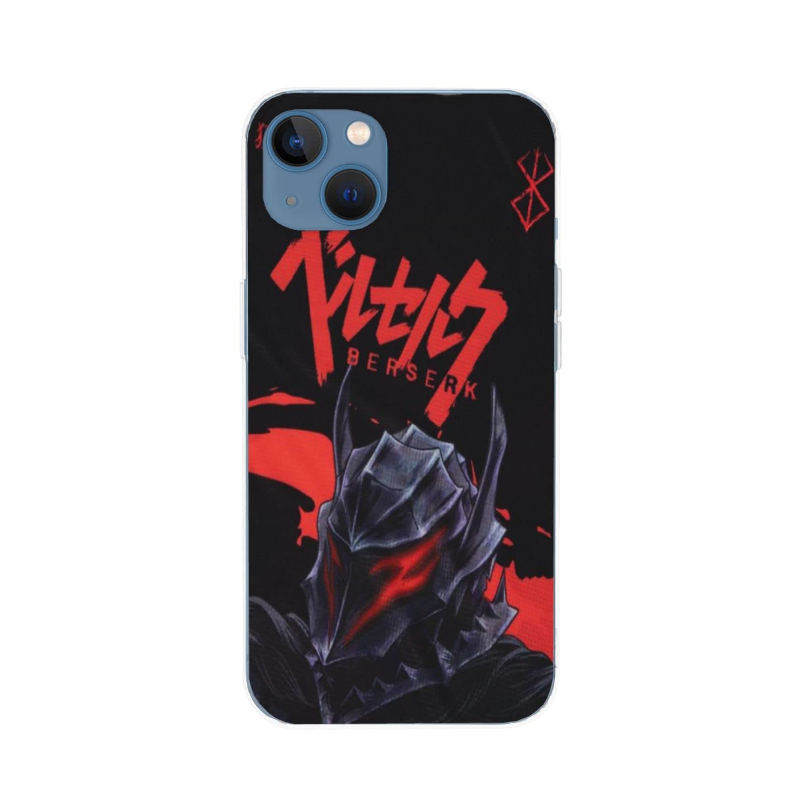 Berserk Guts Shockproof Anti-Scratch Magnetic Phone Case for iPhone 13 & 13 Mini - Perfect for Anime Fans, Gaming Enthusiasts & Daily Protection