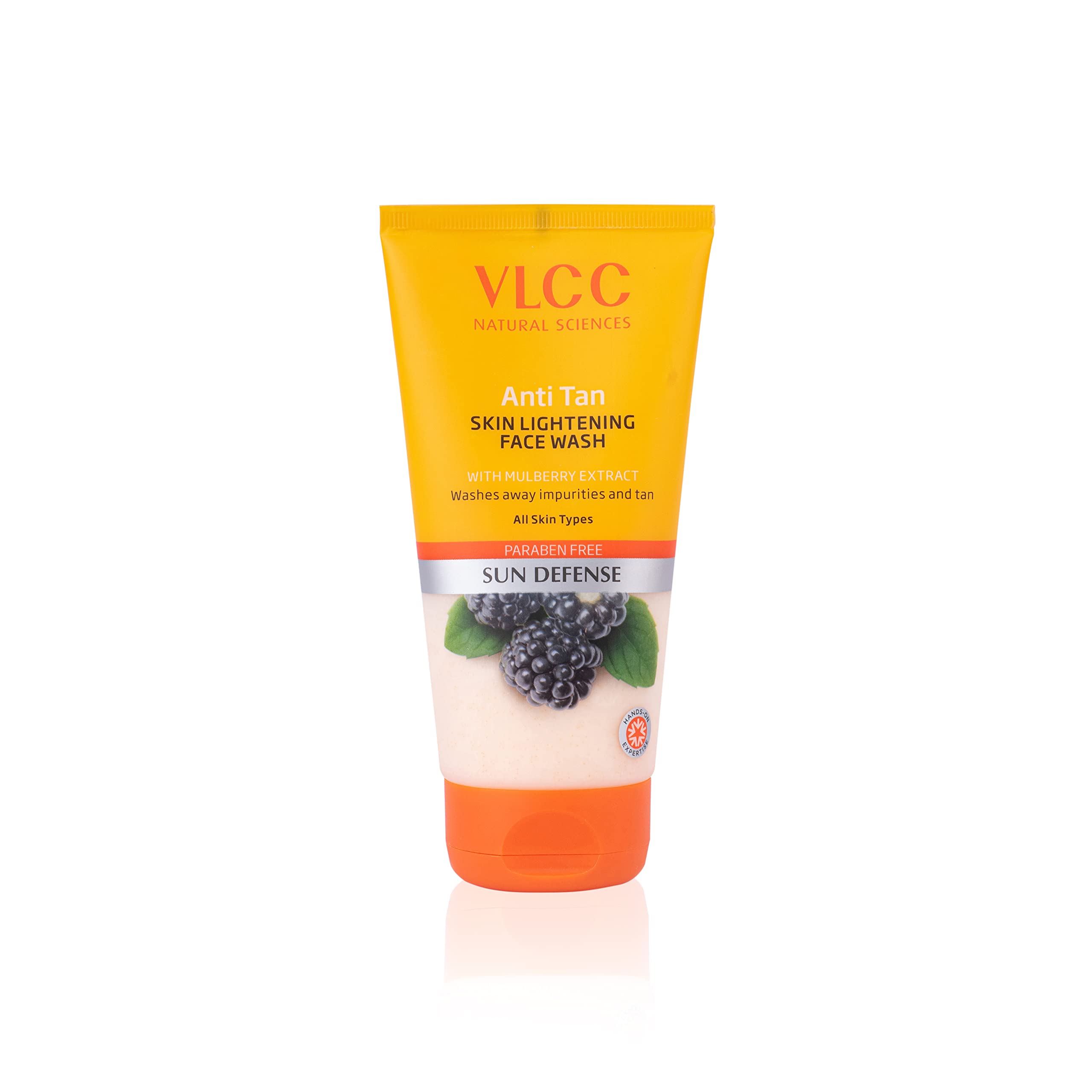 VLCC Turmeric & Berberis Face Wash - Anti Tan & Skin Brightening Cleanser (150ml x 2) - BOGO Deal with Mulberry & Orange Peel Extracts - For Glowing Skin & Sun Damage Repair - Perfect for Daily Skincare & Post-Sun Care