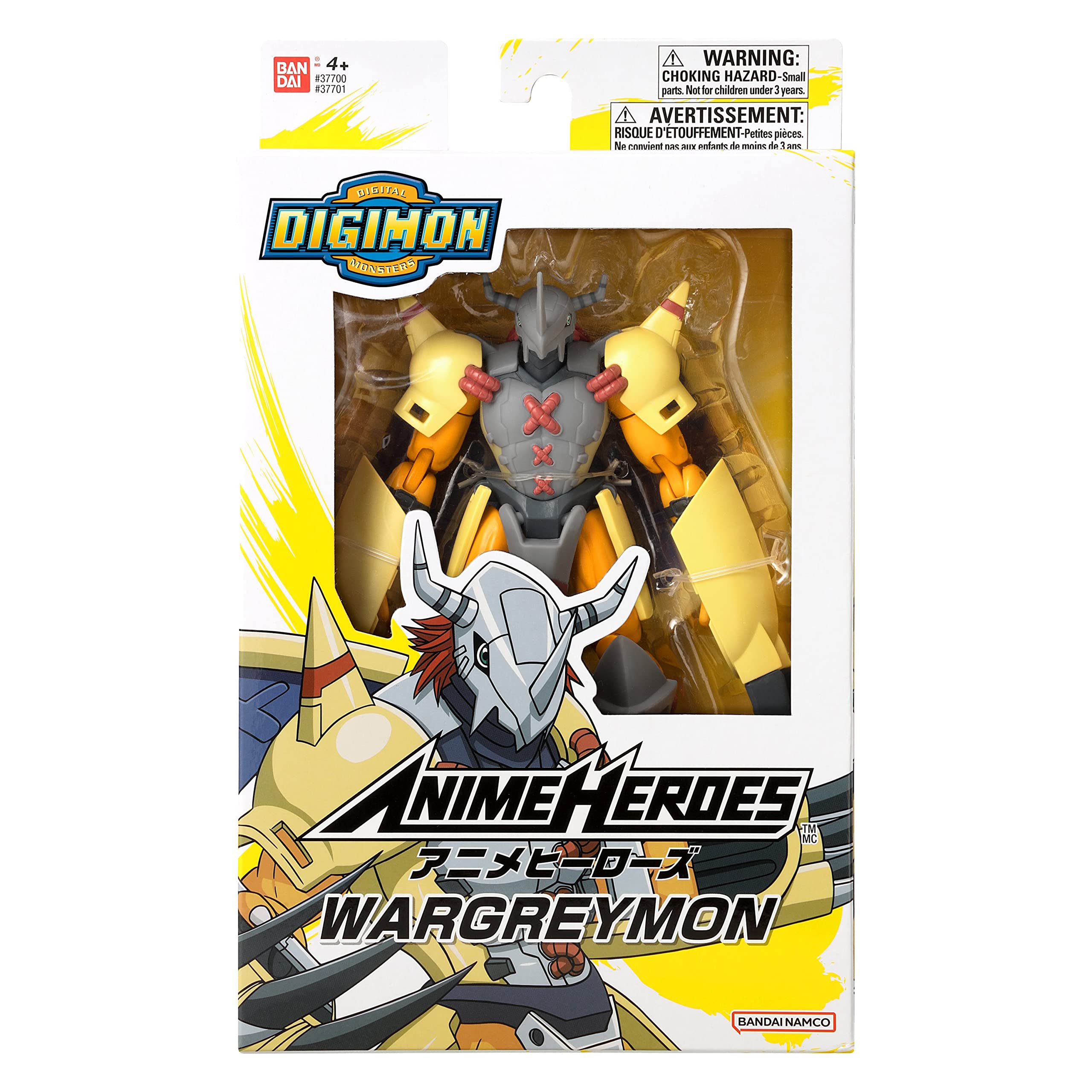 Digimon WarGreymon Action Figure - Anime Heroes Collectible Toy for Kids & Adults - Perfect for Display, Gifts & Anime Collections