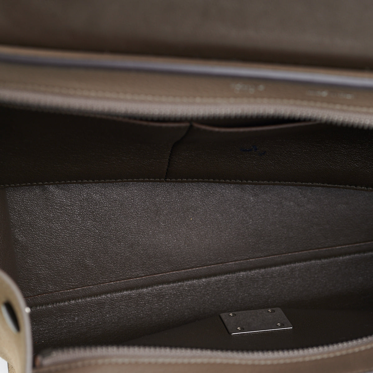 Celine Small Trapeze Handbag in Taupe Leather - Luxury Crossbody Bag for Women, Perfect for Work, Travel & Evening Events