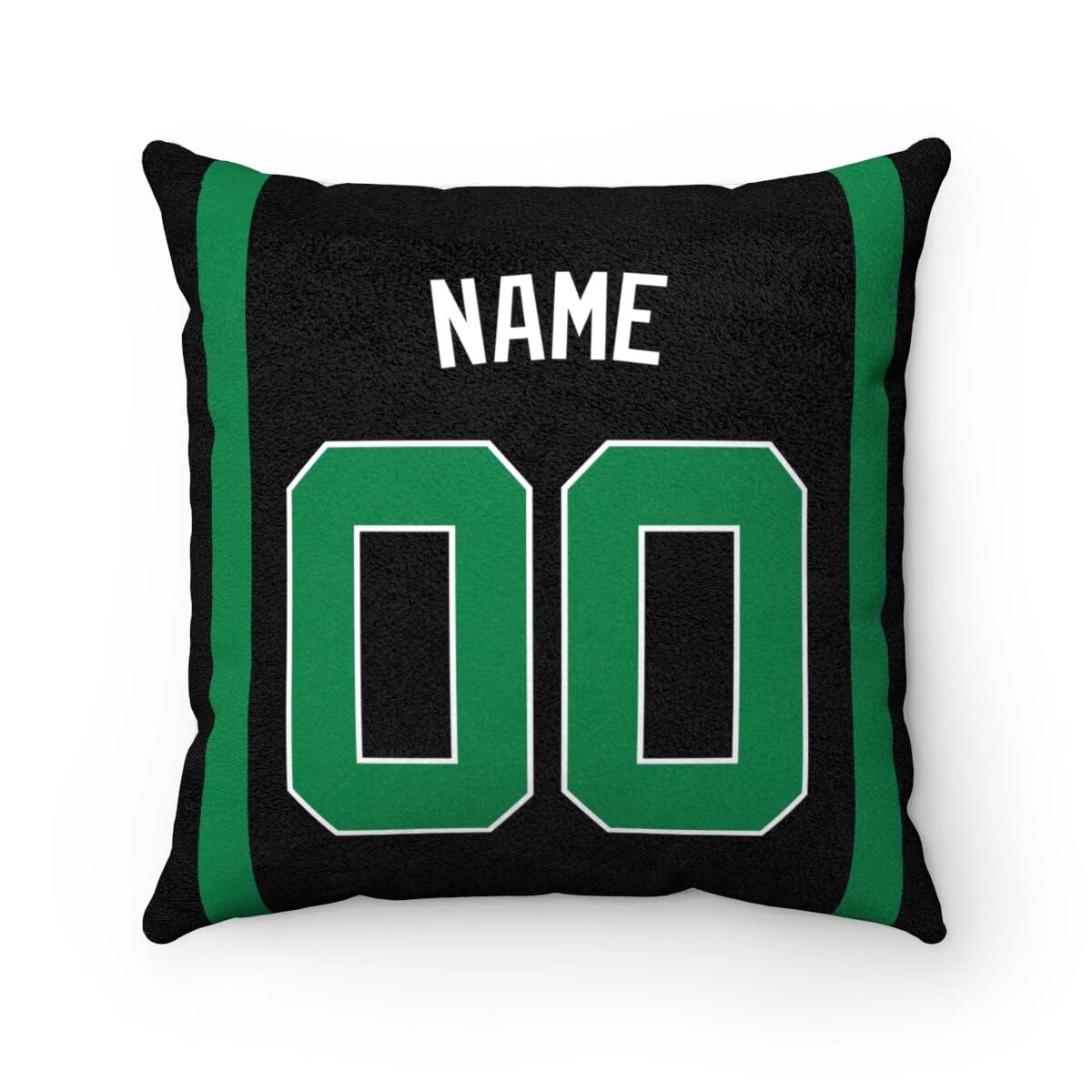 Personalized Boston Pillow Throw - Custom Name & Number Pillow Gift for Men, Women & Youth (1 Pack) - Perfect for Home Decor, Sports Fan Gifts & Birthday Presents