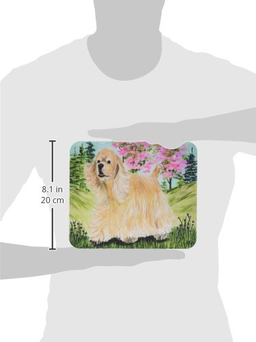 Caroline's Treasures SS8189MP Cocker Spaniel Mouse Pad - Washable Large Desk Mat for Home Office, Gaming & Computer Work | Non-Slip Hot Pad & Trivet for Kitchen Use | Perfect Gift for Dog Lovers