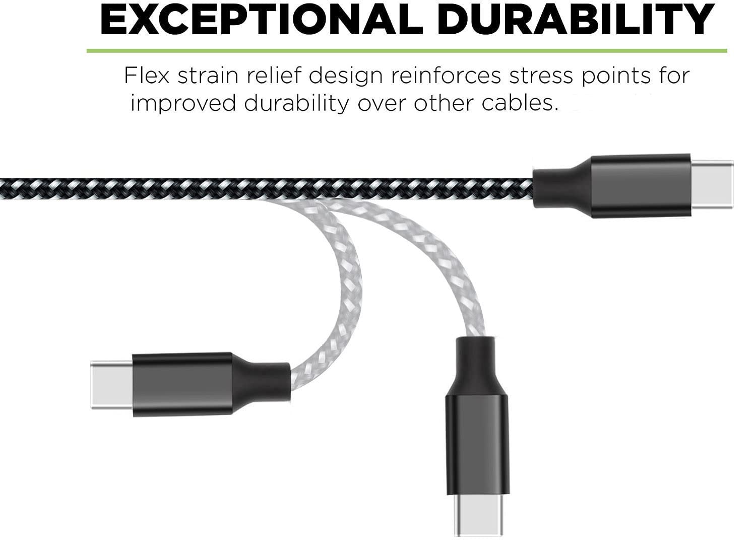 3-Pack 10FT Nylon Braided USB-C Charger Cable - Fast Charging Cord for Samsung Galaxy S10/S9/S8/S20 Plus/A51/A12/A11, Note 10/9/8, PS5 Controller, Xbox Series X/S Controller - Durable & Tangle-Free (White, Red, Blue) | Perfect for Gaming, Travel & Home Charging