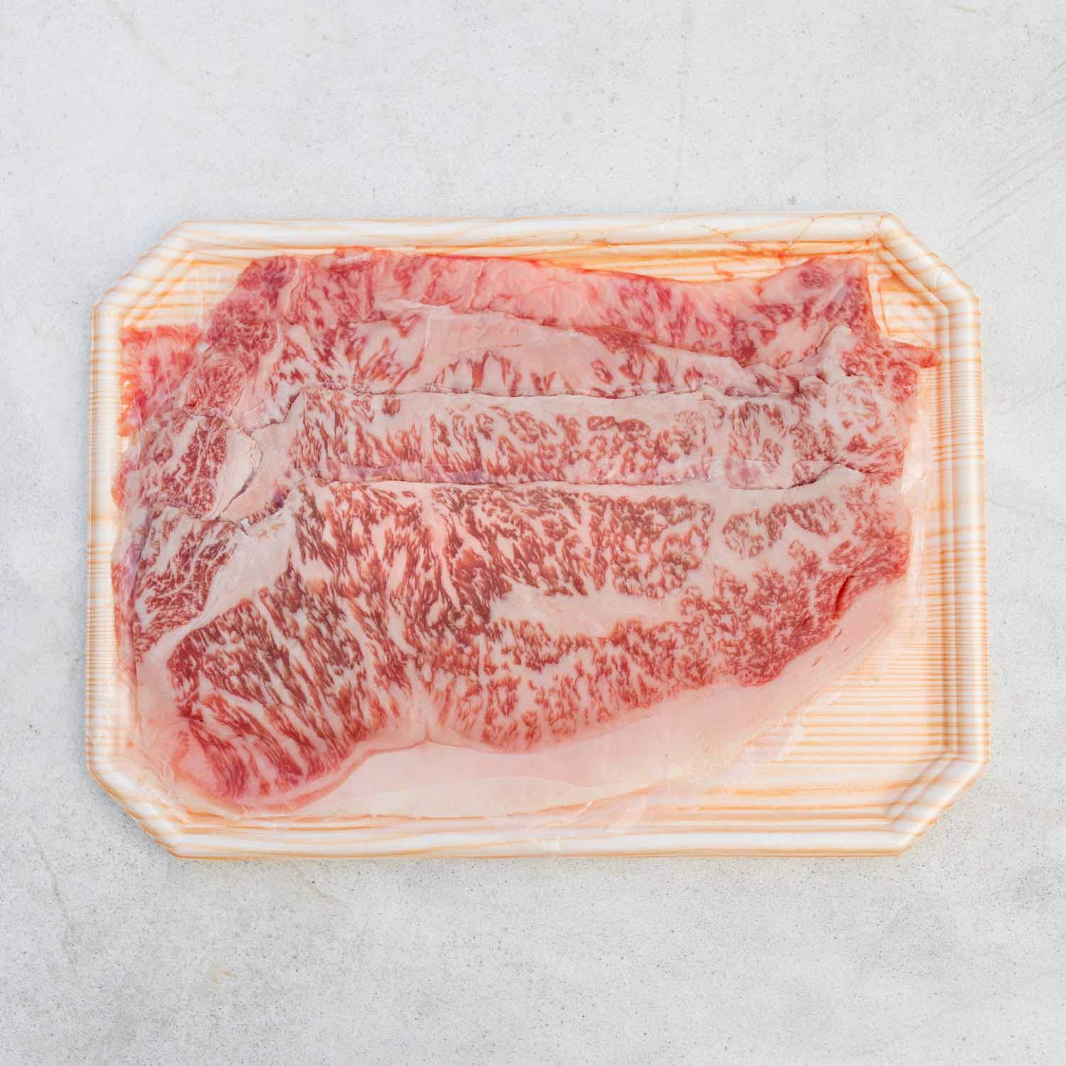 Premium A5 Japanese Wagyu Thin Sliced Ribeye Beef - High Fat Marbling | Overnight Shipping | Perfect for Sushi, Hot Pot & Fine Dining (1.0 lb)