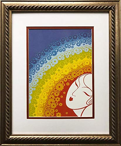 Rainbow in Blossom Custom Framed Print 14