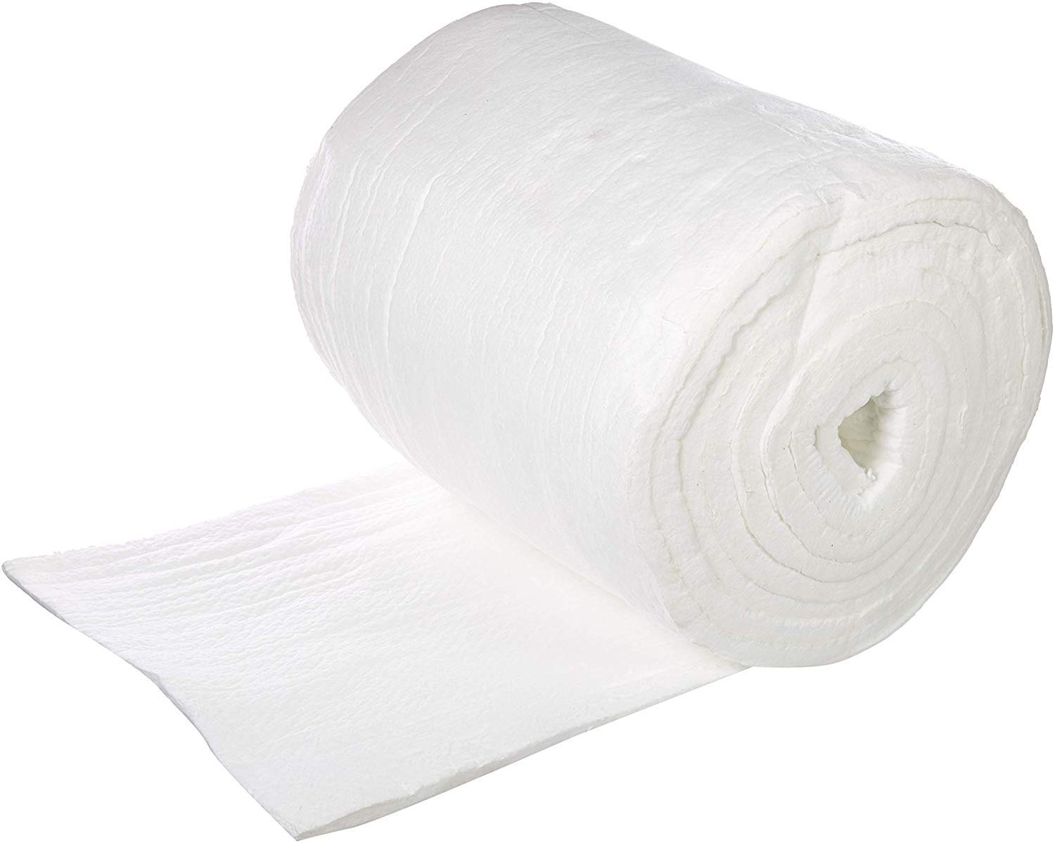 High-Temperature Ceramic Fiber Insulation Blanket Roll - 8# Density, 2300°F Rating (1