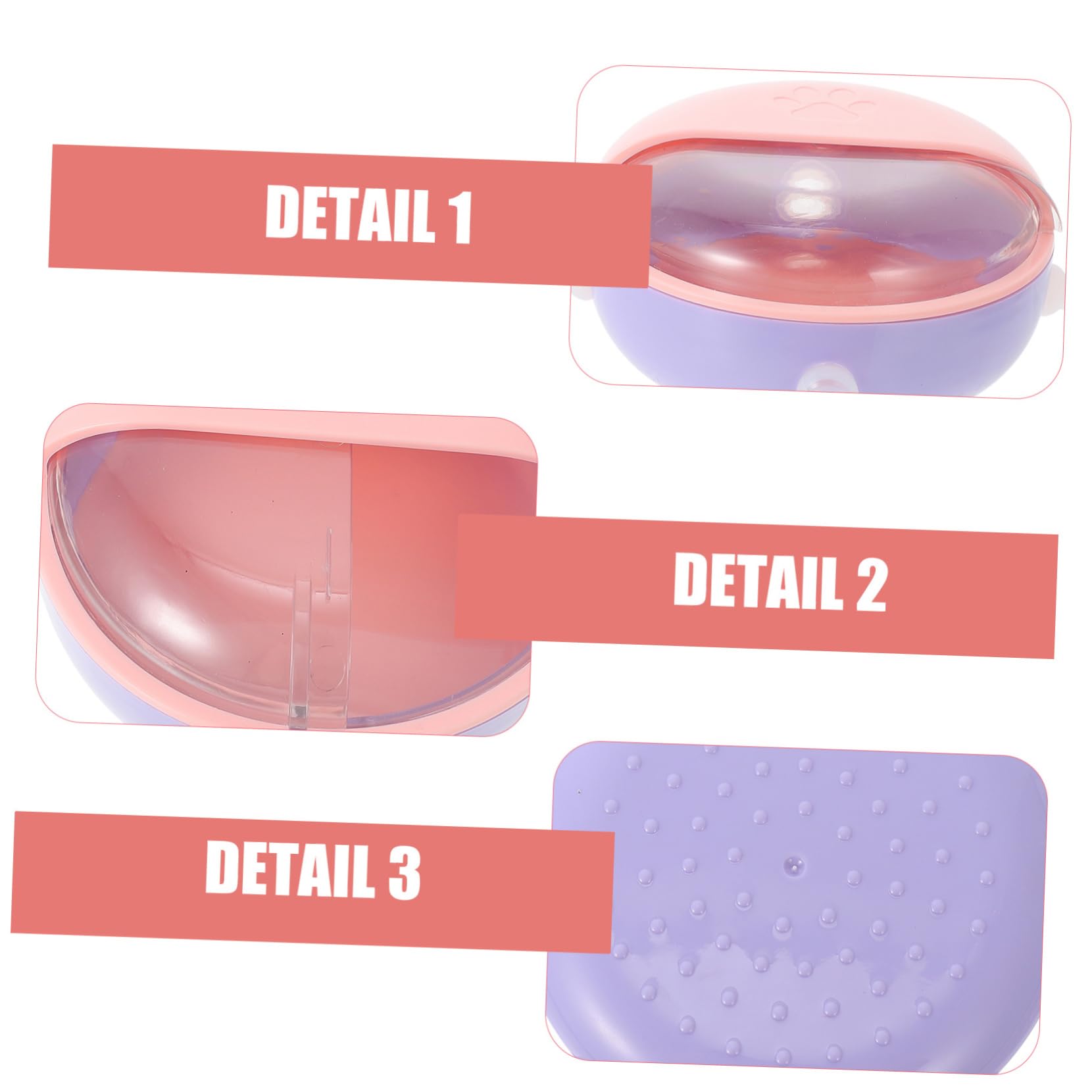 Balacoo Silicone Pacifier Puppy Feeder - Soft Kitten & Dog Nipple Milk Bowl for Small Animals - Bubble Pup Cat Pacifier for Nursing Dogs, Cats, Puppies & Kittens - Perfect for Newborn Pet Care & Weaning Transition