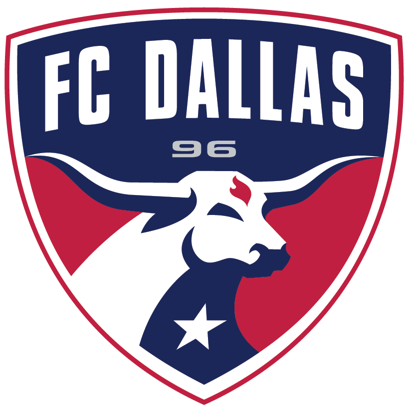 FC Dallas Performance Range Polo Shirt with Embroidered Badge - Navy Blue - Men's Athletic Fit for Soccer Training & Casual Wear