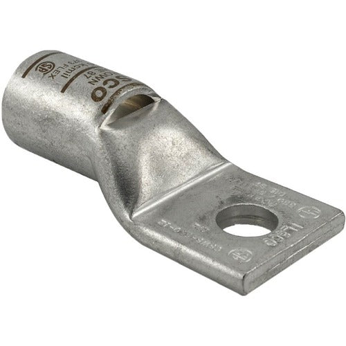 3 AWG Copper Lug - CSWS 3 Ilsco Standard Barrel One Hole Connector (4 Flex) for Electrical Wiring & Industrial Applications