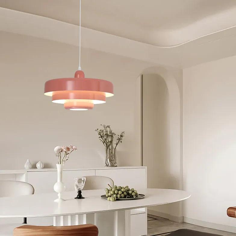 Modern Minimalist Dining Room Pendant Light - Sleek Design for Kitchen Island, Breakfast Nook & Farmhouse Decor - Energy Efficient LED Hanging Light Fixture
