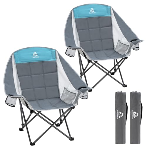 Folding Chair-grey 2 Pack