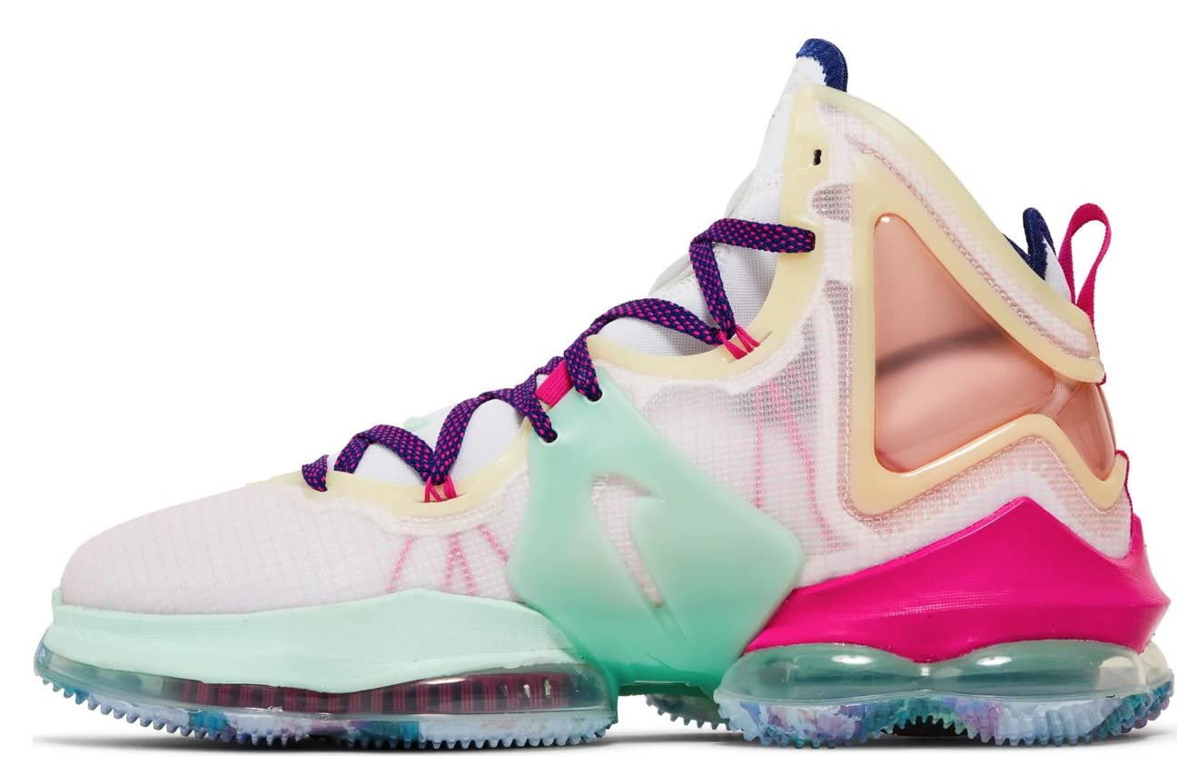 Nike LeBron 19 Basketball Shoes for Men - High-Performance Hoops Sneakers with Zoom Air Cushioning - Perfect for Indoor/Outdoor Court Play & Streetwear Fashion