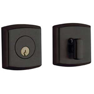 Baldwin Hardware 8285.402 Single Cylinder Deadbolt Lock - High Security Door Lock for Home, Apartment & Office Use