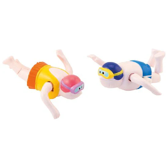 Petites Merveilles Assorted Wind Up Swimming Bath Toys - Fun Bathtime Pool Toys for Kids Toddlers Baby Bath Time Play