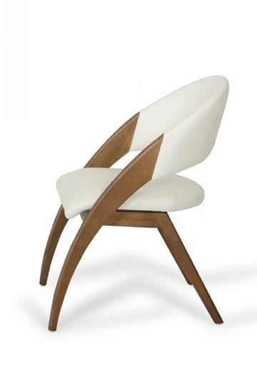 Handmade Designer Luxury Dining Chair - Modern Elegant Wooden Chair for Kitchen, Dining Room & Home Decor