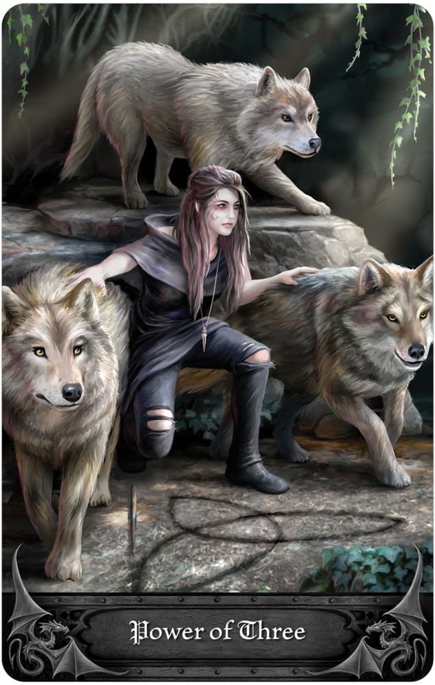 Anne Stokes Gothic Oracle Tarot Cards - Mystical Divination Deck for Spiritual Guidance & Fortune Telling | Perfect for Tarot Readers, Witches & Pagan Practitioners