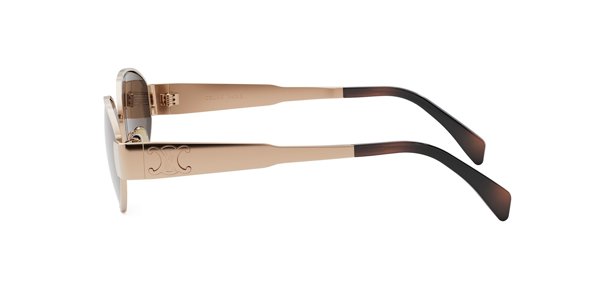 CELINE Triomphe Metal CL40235U Sunglasses - Luxury Designer Shades for Women & Men, UV Protection, Fashionable Eyewear for Outdoor Activities & Travel