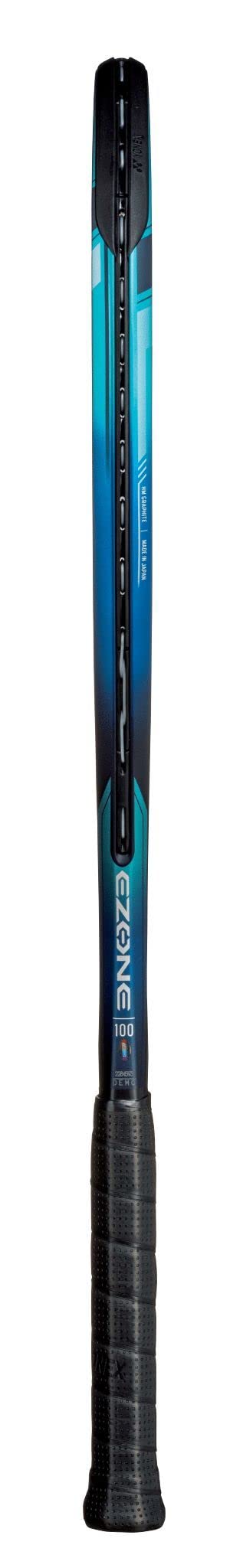 Yonex EZONE 100 Sky Blue Tennis Racquet (7th Gen) - Pre-Strung with Synthetic Gut String in Multiple Colors - 16x19 String Pattern for Power & Spin - Perfect for Intermediate Players & Competitive Matches