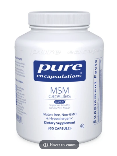 MSM 360 Capsules - Premium Methylsulfonylmethane Supplement for Joint Health & Pain Relief | Supports Mobility, Recovery & Skin Health | Ideal for Athletes, Arthritis Sufferers & Active Lifestyles