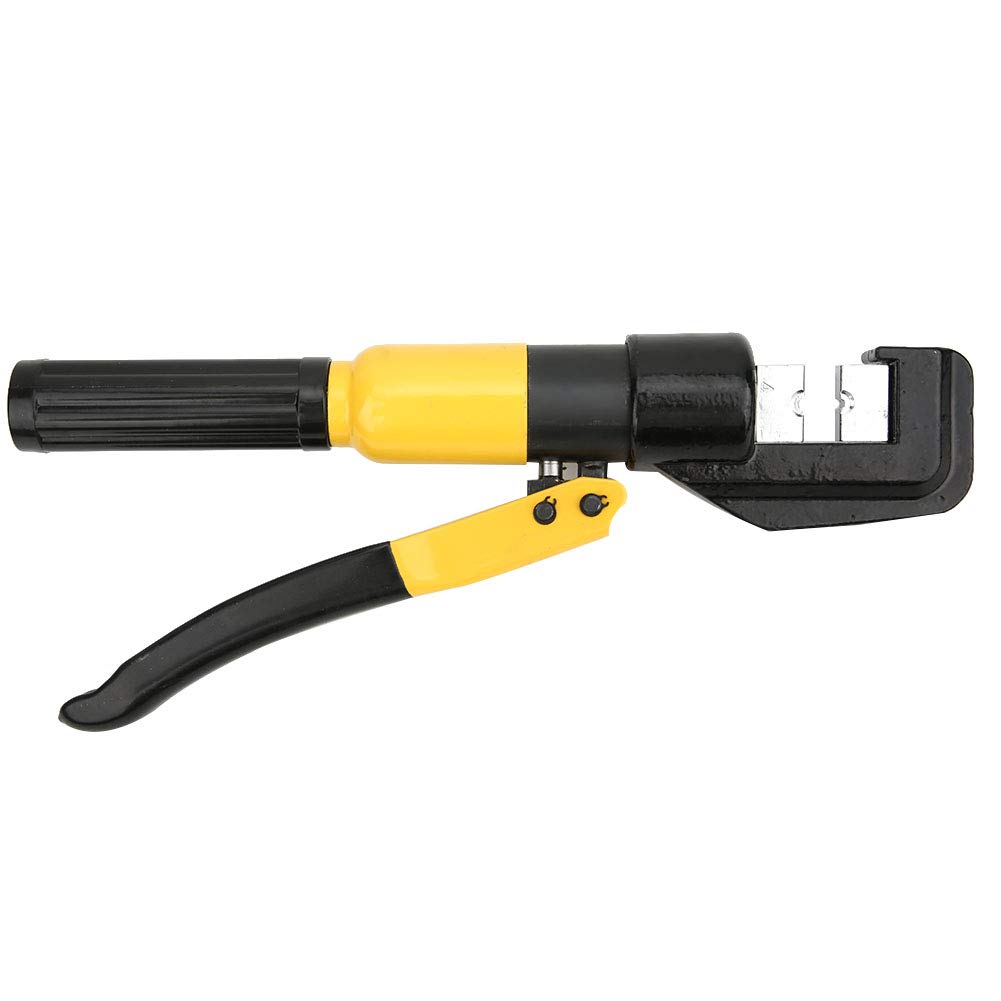 8 Ton Hydraulic Crimper Tool with 16 Dies (4-70mm²) - Professional Portable Hydraulic Cable Crimper Kit for Electrical Wiring & Terminal Connections - Perfect for Electricians, DIY Projects & Industrial Applications