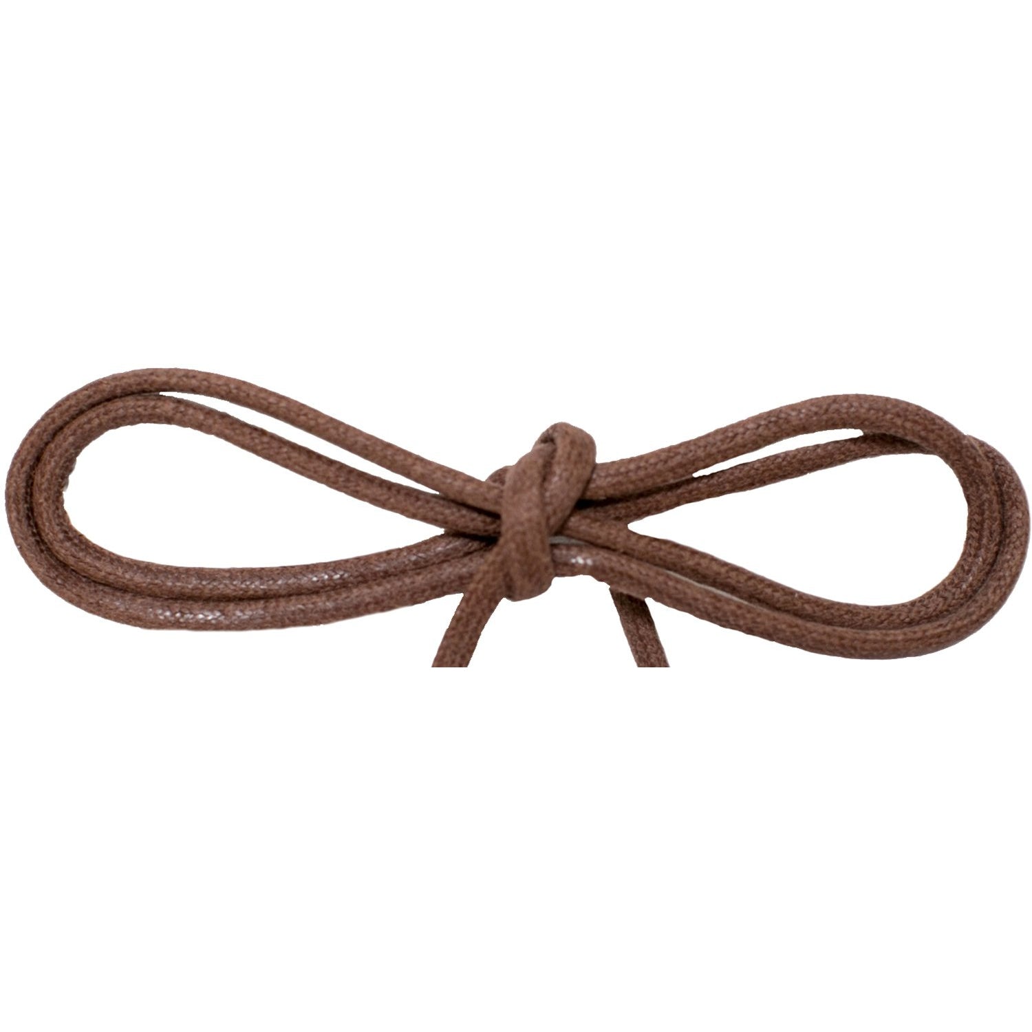 Premium Waxed Cotton Round Shoelaces - Thin Dress Laces with Metal Tips (1 Pair, Brown) - Custom Length for Shoes, Boots & Fashion Accessories - Perfect for Formal Wear, Office Attire & Vintage Style