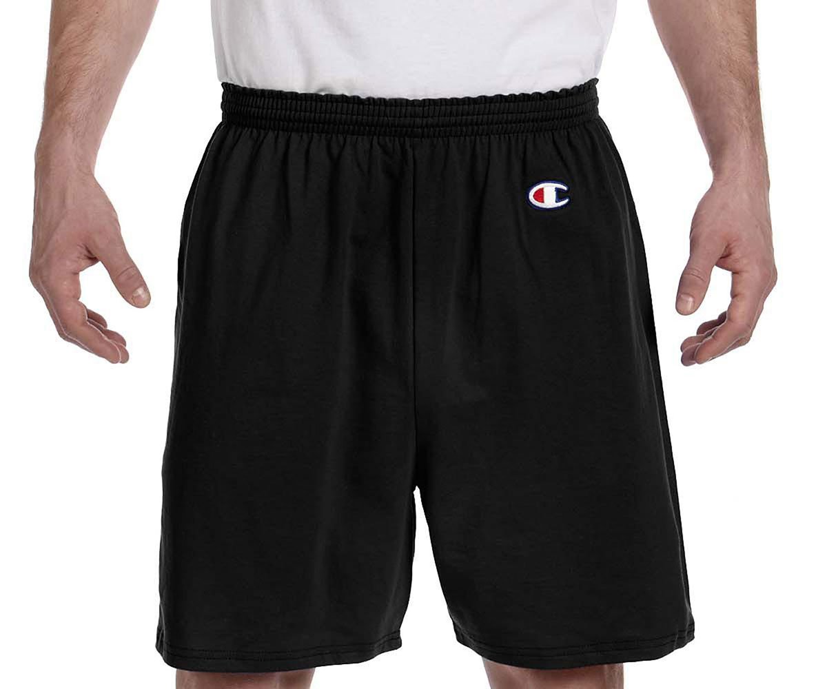 Champion Men's Cotton Gym Shorts 8187 - Comfortable Athletic Workout Shorts for Running, Training & Casual Wear