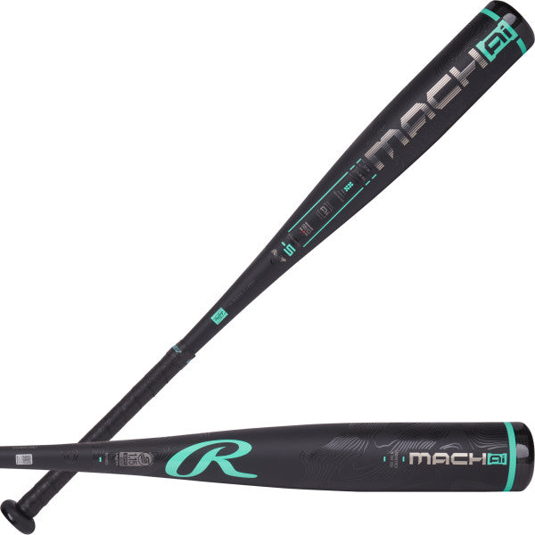 Rawlings Mach Ai 2025 5 (2 3/4 Barrel) USSSA Baseball Bat - High Performance Youth & Adult Baseball Bat for Power Hitting - Perfect for USSSA Tournaments, League Games & Training Practice