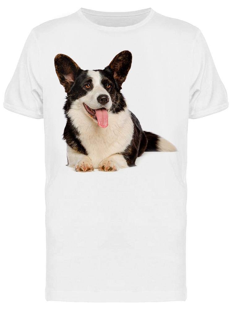 Cardigan Welsh Corgi Graphic T-Shirt for Men - Comfortable Cotton Casual Tee with Cute Dog Design - Perfect for Dog Lovers, Casual Wear & Everyday Outfits