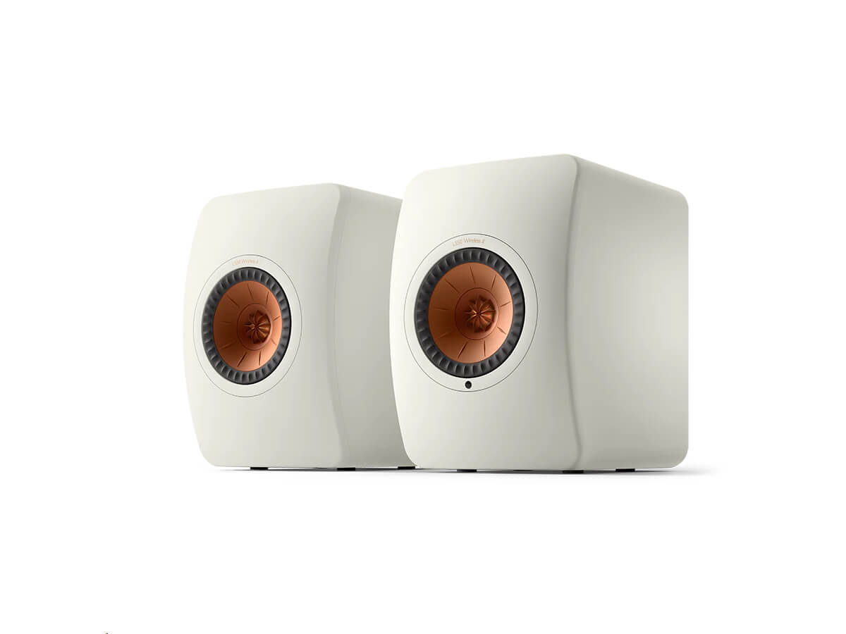 KEF LS50 Wireless II Bookshelf Speakers (Pair) – Premium Hi-Fi Audio for Home Theater & Music Listening